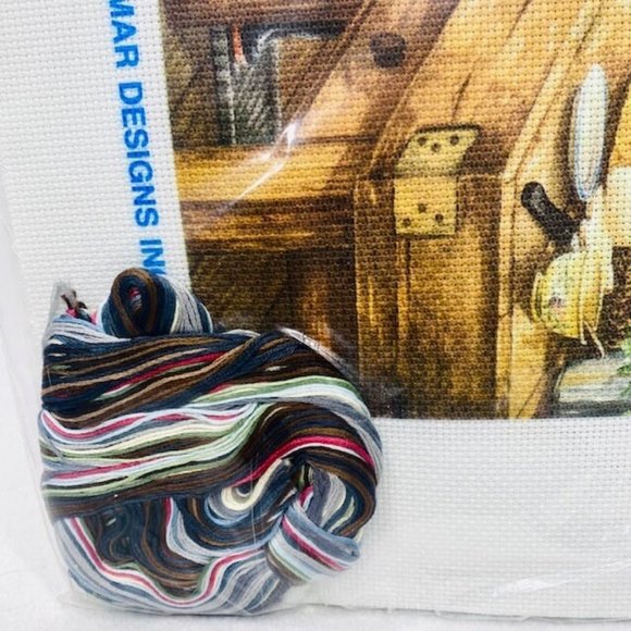 Rare Embellished Cross Stitch Kit Candamar Designs - Homemade Soup -  New - Picture 7 of 7